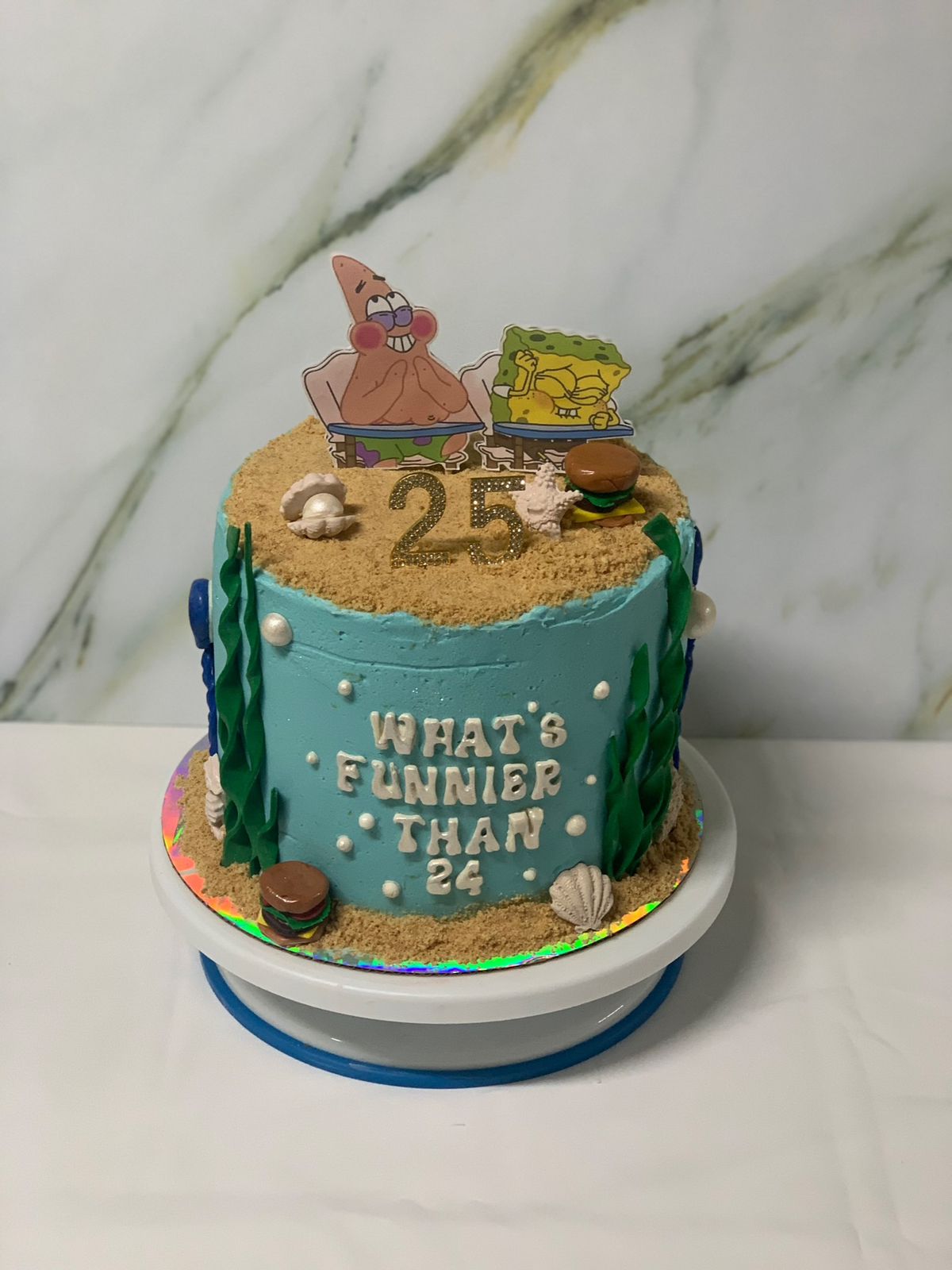 Artisan decorated cake