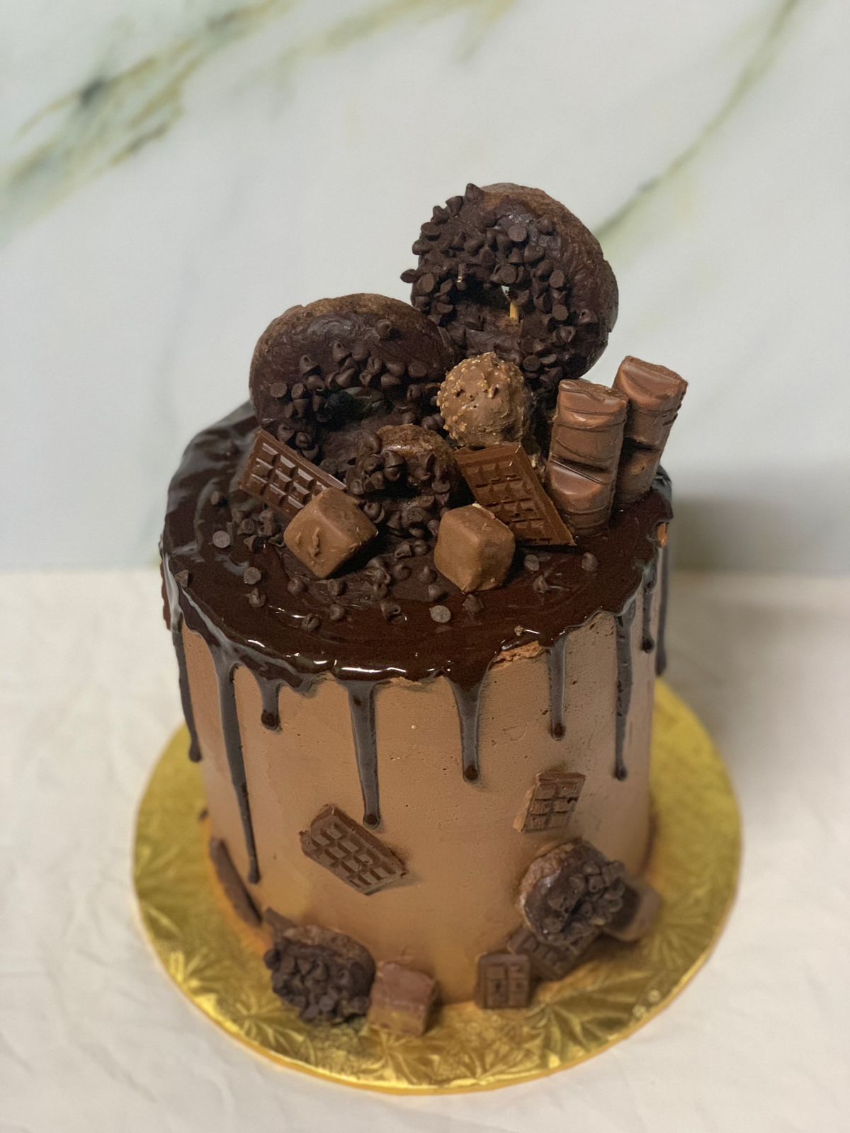Specialty cake creation
